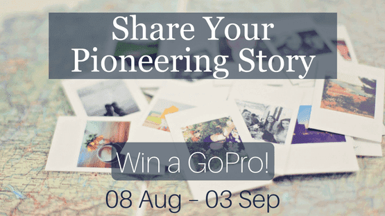 Tell us your pioneering story!
